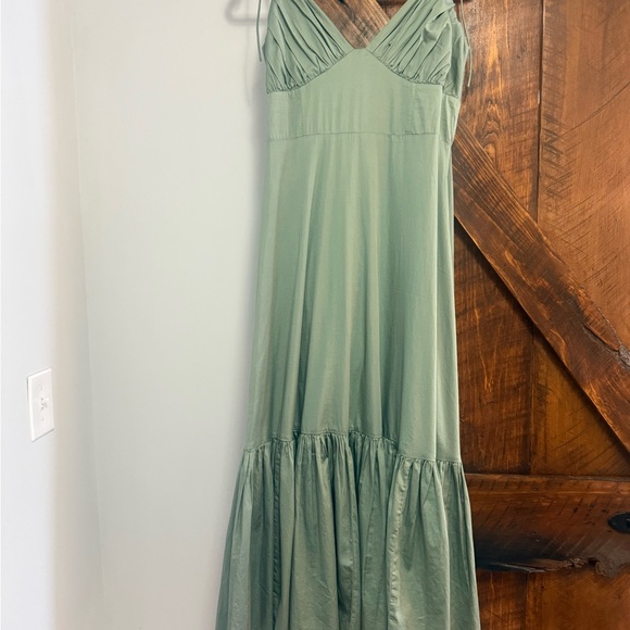 Abercrombie & Fitch Olive Midi Dress - Picture 4 of 6